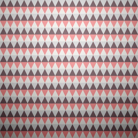 Geometric pattern  tiling   Vector abstract vintage background  Retro red, grey and white colors  Endless texture can be used for printing onto fabric and paper  Elegant ornament のイラスト素材