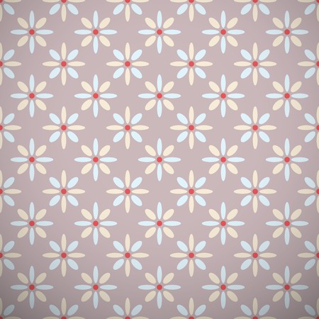 Yoga vector pattern  tiling   Light brown, blue and red colors  Endless texture can be used for...