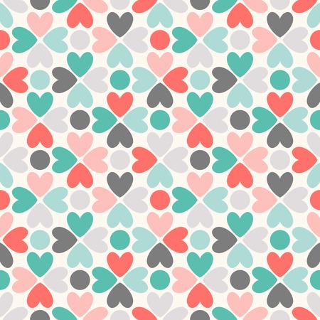 Floral vector seamless pattern. Endless texture can be used for printing onto fabric and paper or scrap bookingのイラスト素材