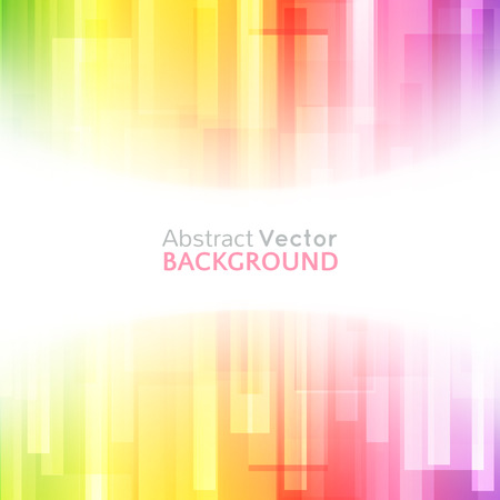 Abstract bright background. Vector illustration for modern design. Spectrum rainbow colors. Stripe border pattern. Invitation or greeting card design. Gradient colorful wallpaper with space for message.のイラスト素材