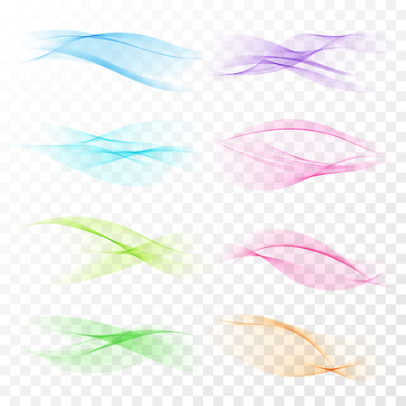 Abstract colourful wave isolated on transparent background. Vector illustration for modern business design. Futuristic wallpaper. Cool element for presentation, card, flyer, brochure. Special effects. Abstract colourful wave isolated on transparent background. Vector illustration for modern business design. Futuristic wallpaper. Cool element for presentation, card, flyer, brochure. Special effects.