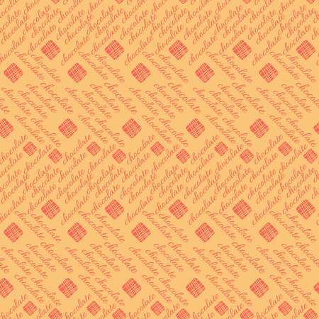 Chocolate bars seamless pattern. のイラスト素材