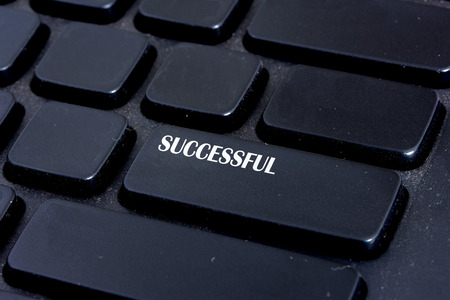 Successful Bottonの写真素材