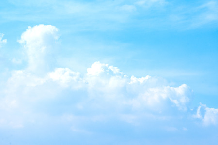 Blue sky and clouds abstract backgroundの写真素材