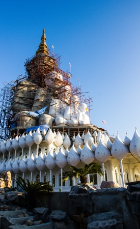 the art of temple in phetchaboon north thailandの写真素材