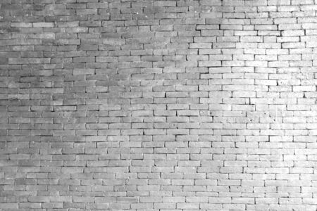 Background of old vintage brick wall.の写真素材