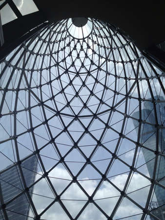 The glass domeの素材