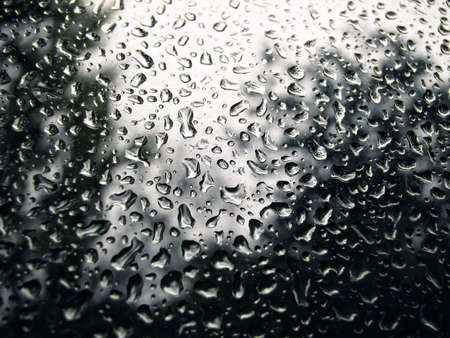 raindrops on a window