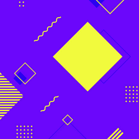 Purple abstract minimal background flat style vector graphic design illustration. Colorful memphis...