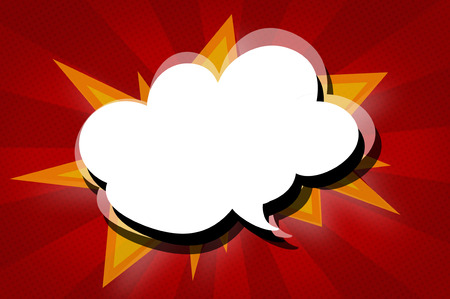 Hightlight clound with the red hightlight backgroundの写真素材