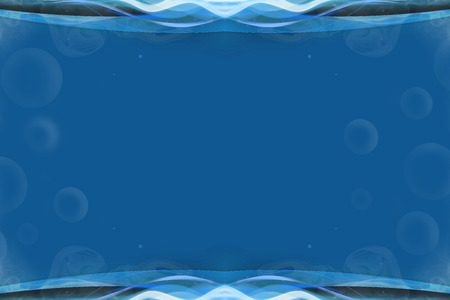 Abstract Blue Frameの写真素材
