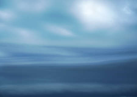 Abstract water wave with sky and light as background.の写真素材