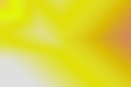 abstract yellow background with some smooth lines in it and some spots on itの写真素材