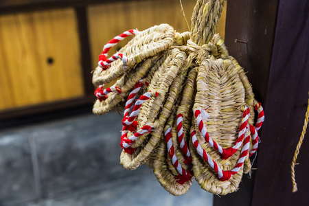 Zori - Traditional  Japanese sandals made of rice straw