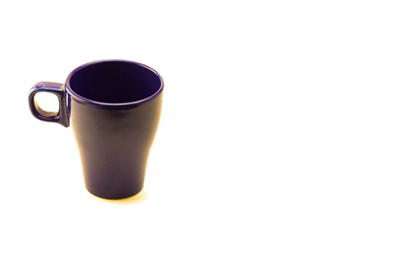 mug on a white backgroundの写真素材