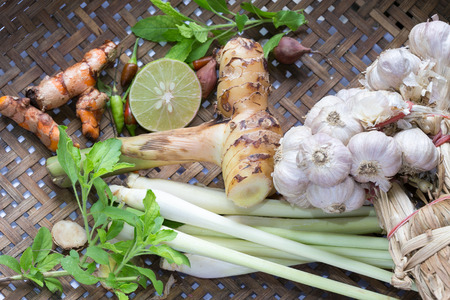 Thai spices ingredientの写真素材