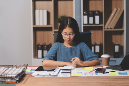 The designer team is designing the uxui system to make the uxui system work well on new phones and support system updates. Website development concept UI UX front end designerの写真素材