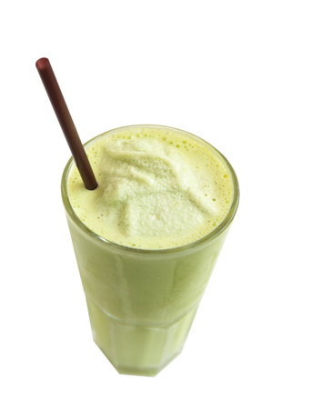Smoothie green teaの写真素材