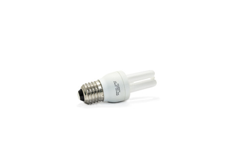 Lamp on white background.