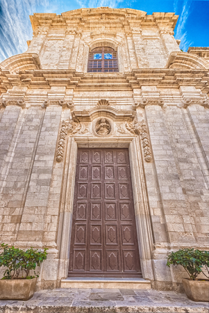 Church of St. Leonardo. Monopoli. Puglia. Italy.の写真素材
