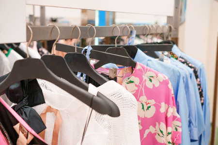 Things hang on hangers in the store.