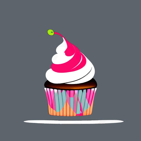 Cupcakes Template, Cupcake Bakery Brochure, Cupcake Shop Menu Design, Restaurant Banner with...