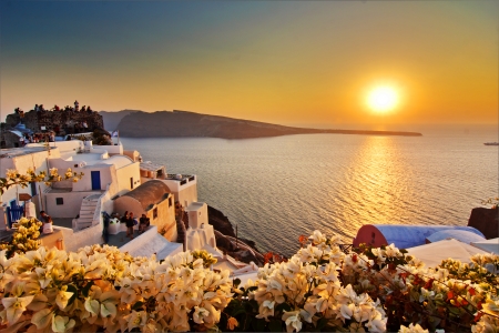 santorini の写真素材