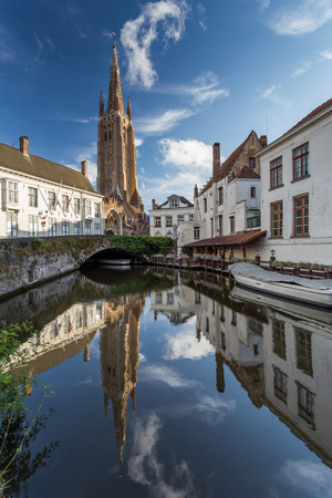 Bruges in Belgiumの写真素材