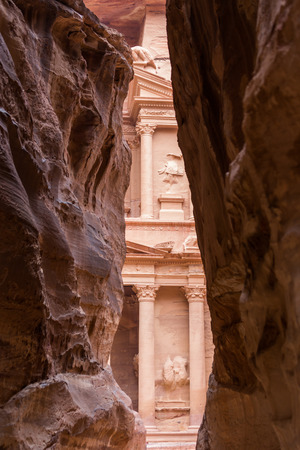 Petra in Jordanの写真素材