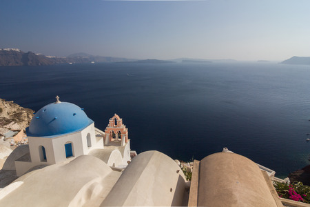 Santorini in Greeceの写真素材