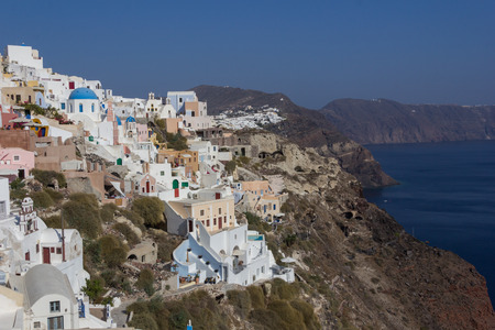 Santorini in Greeceの写真素材