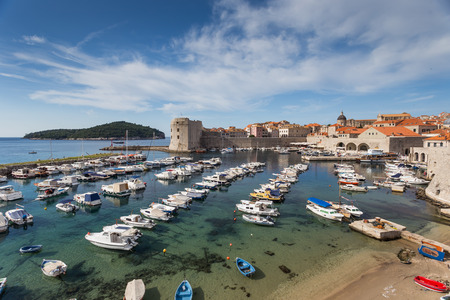 Dubrovnik in Croatiaの写真素材
