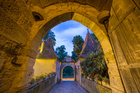 Rothenburg in Germanの写真素材
