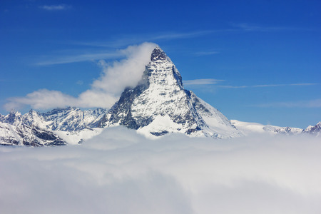 Zermatt in Swissの写真素材