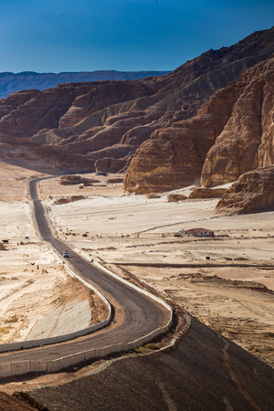 White Canyon in Egyptの写真素材