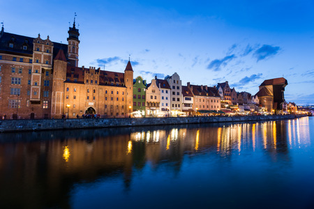 Cityscape of Gdansk in Poland