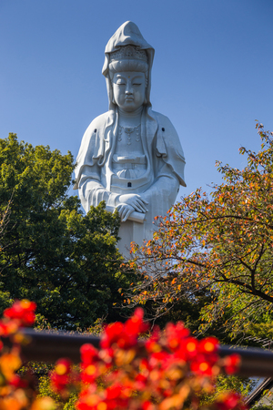 Kannon temple in Japanのeditorial素材