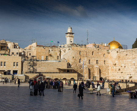 View of Jerusalem old city. Israel