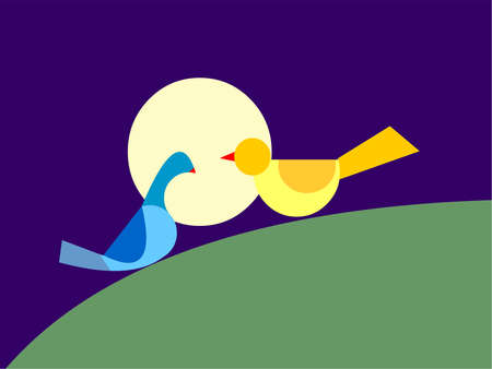 chatingのイラスト素材