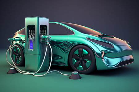 Cars with Electrofuel fuel. Electrofuels or e-fuels or synthetic fuels are a new class of carbon-neutral fuels made from renewable sources. generative AIの素材
