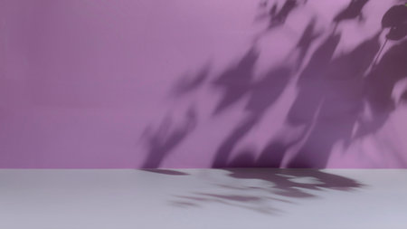 Abstract light purple background for product presentation, copy spaceの写真素材