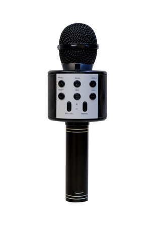 Microphone isolated on a white background.の写真素材