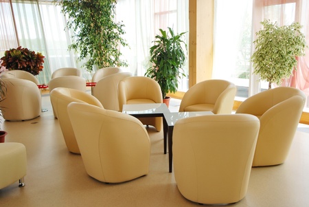 rendering Interior fashionable living-room.のeditorial素材