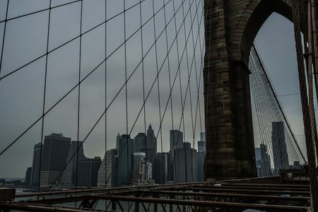 Brooklyn Bridge (New York, USA)の写真素材
