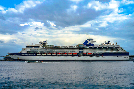 Luxury liner (Celebrity Millennium)のeditorial素材