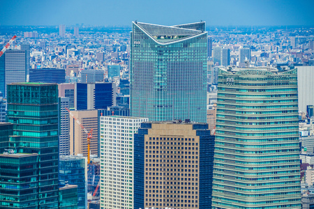 Urban landscape from the Roppongi Hills Observation Deckのeditorial素材