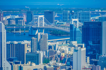 Urban landscape from the Roppongi Hills Observation Deckのeditorial素材