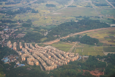 Chengdu, China skylineの写真素材