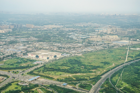 Chengdu, China skylineの写真素材