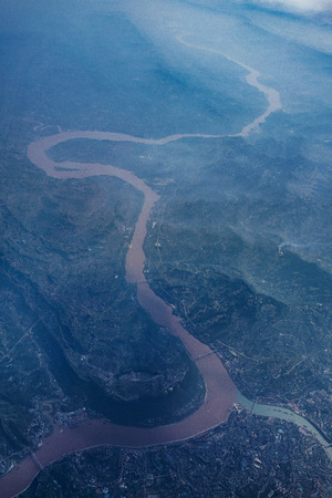China's mountainous area image (around Chengdu)の写真素材